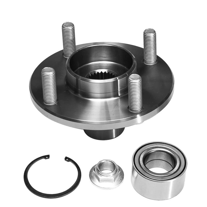 TUCAREST 518510 Front Wheel Bearing and Hub Compatible With 2000-2003 2004-2007 2008-2011 Fo-rd Focus [Hub Repair Kit; 4 Lug] - Image 5